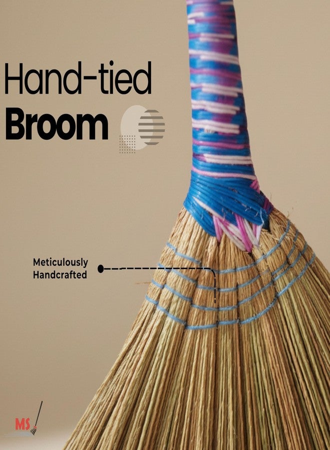 MS DIAMOND Burma Broomstick Less Dust, Lightweight Jhadu for Home Cleaning (1) - Image 2